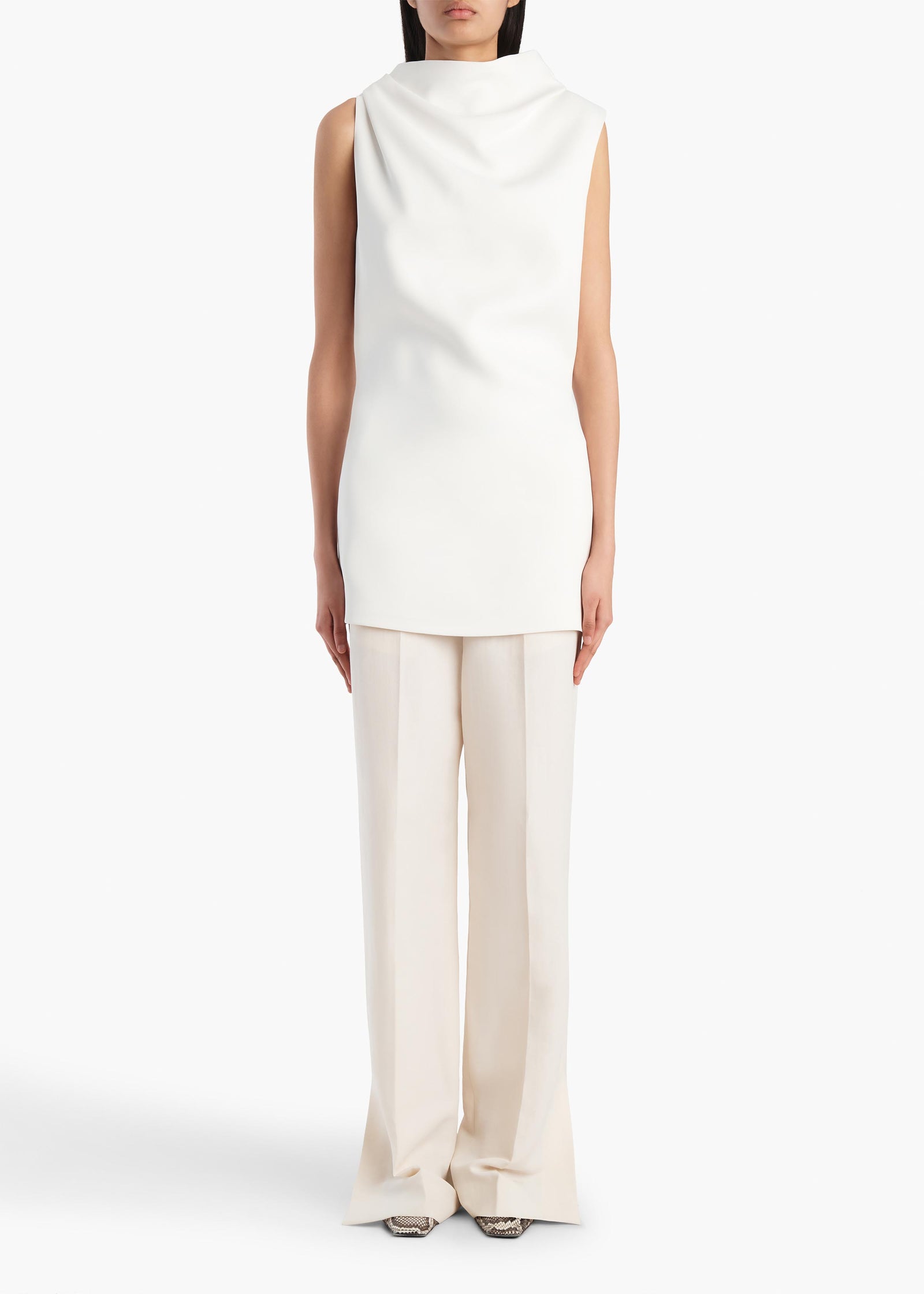 ASTOR DRESS CHALK 56354070 168 F