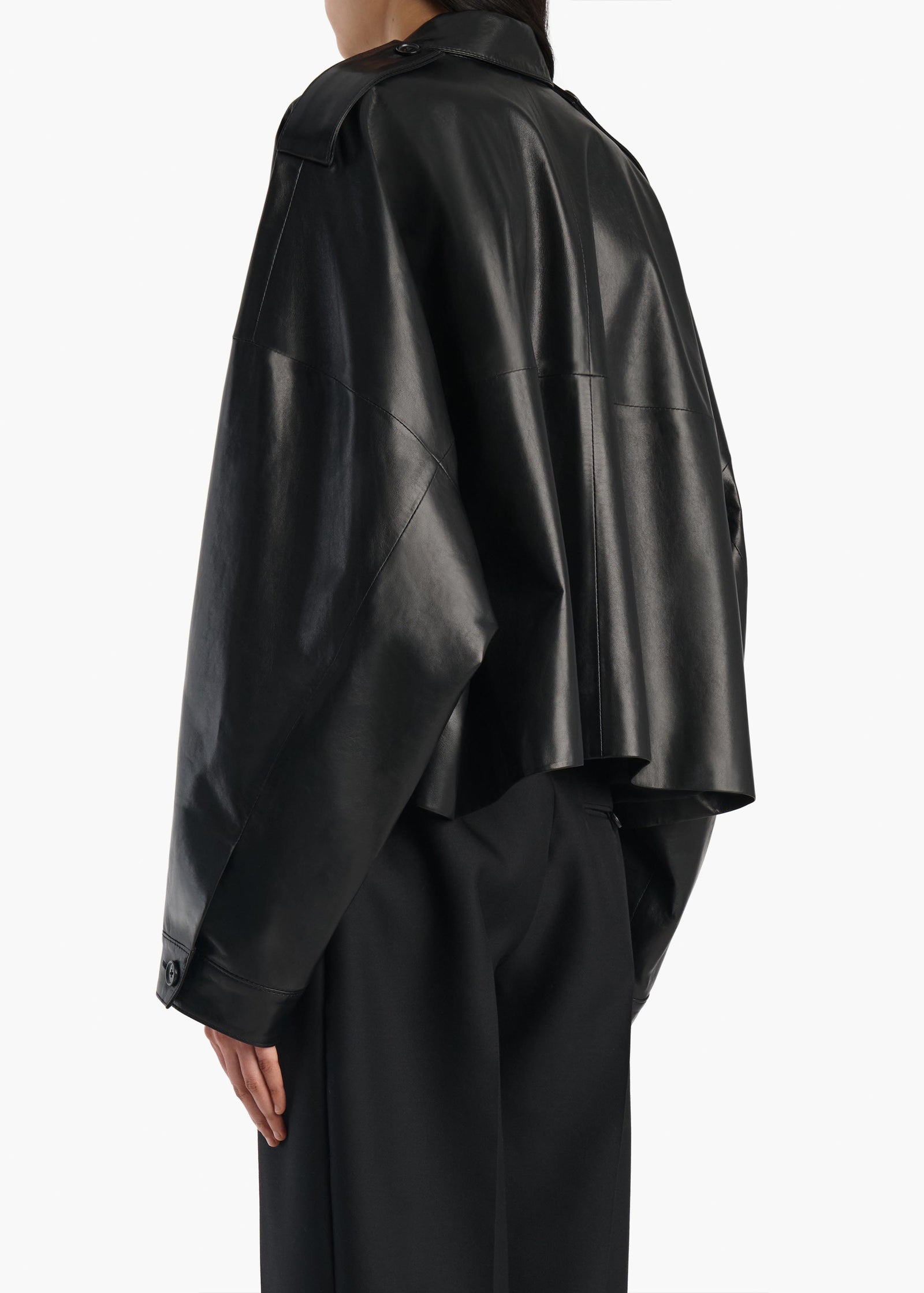 BODINE TOP BLACK LEATHER 2480887 200 C