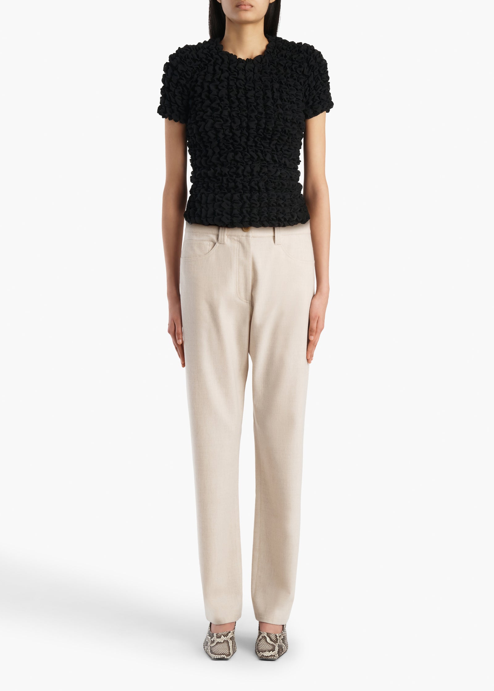 CALLUM PANT OATMEAL 3171604 903 A STYLED