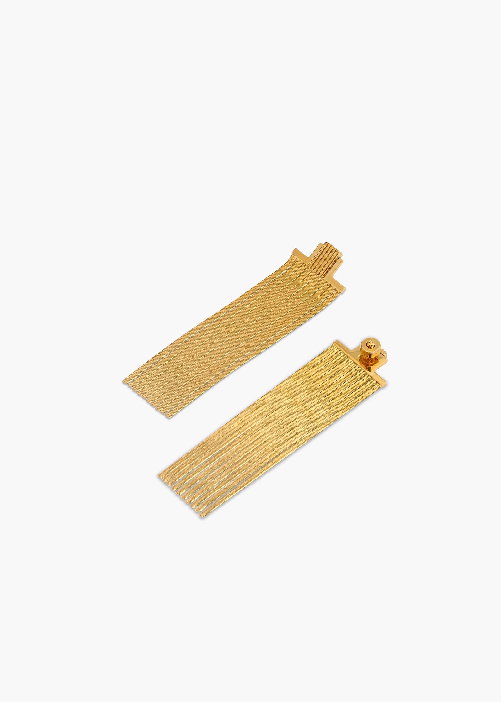 EMPIRE SNAKE CHAIN EARRINGS GOLD 10176 006 917 C