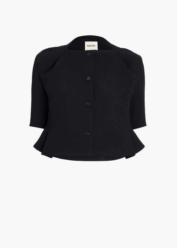 FRANC JACKET BLACK DOUBLEFACE 24624114 200 GHOST