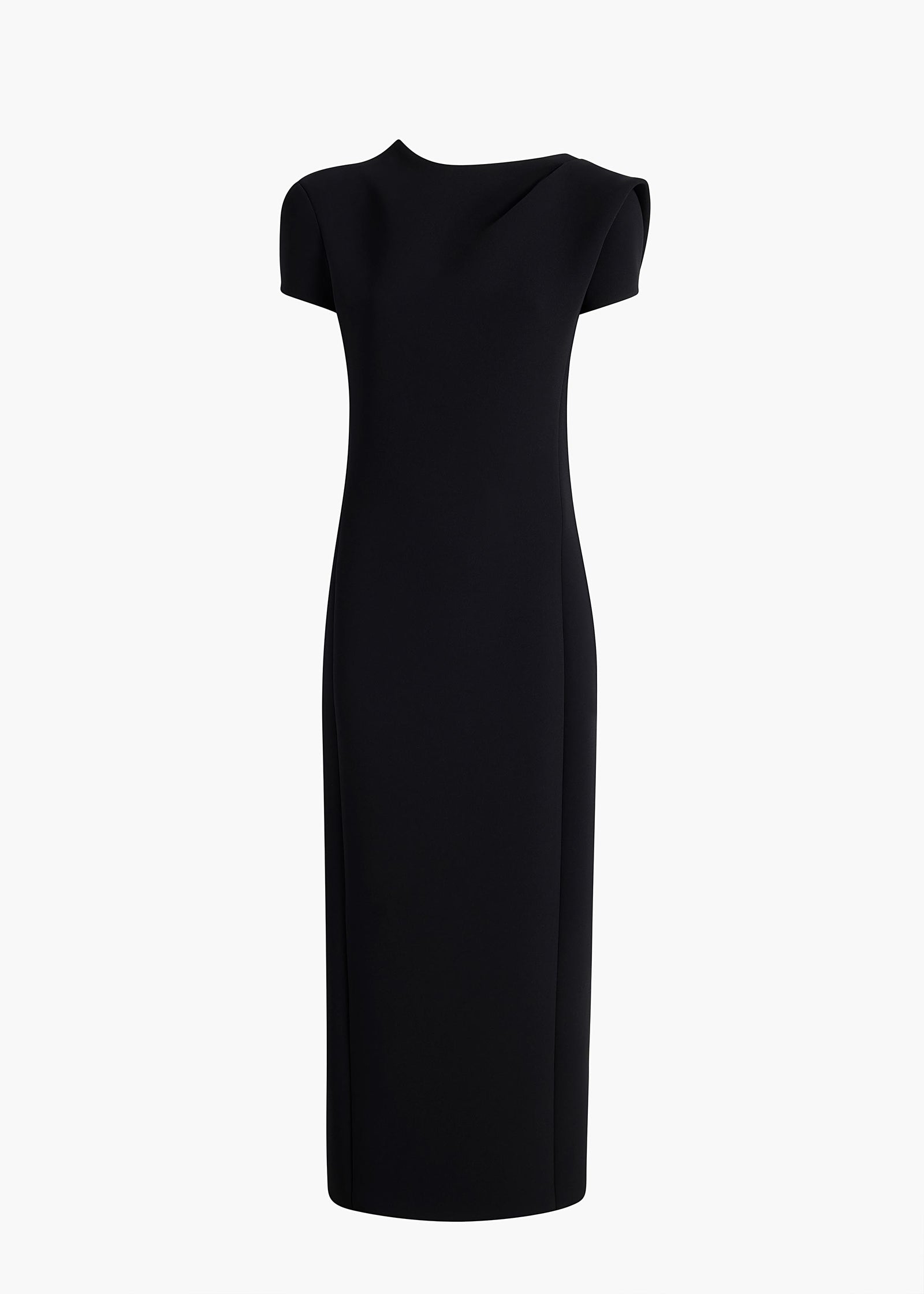 IRYL DRESS BLACK DOUBLEFACE 56114114 200 GHOST
