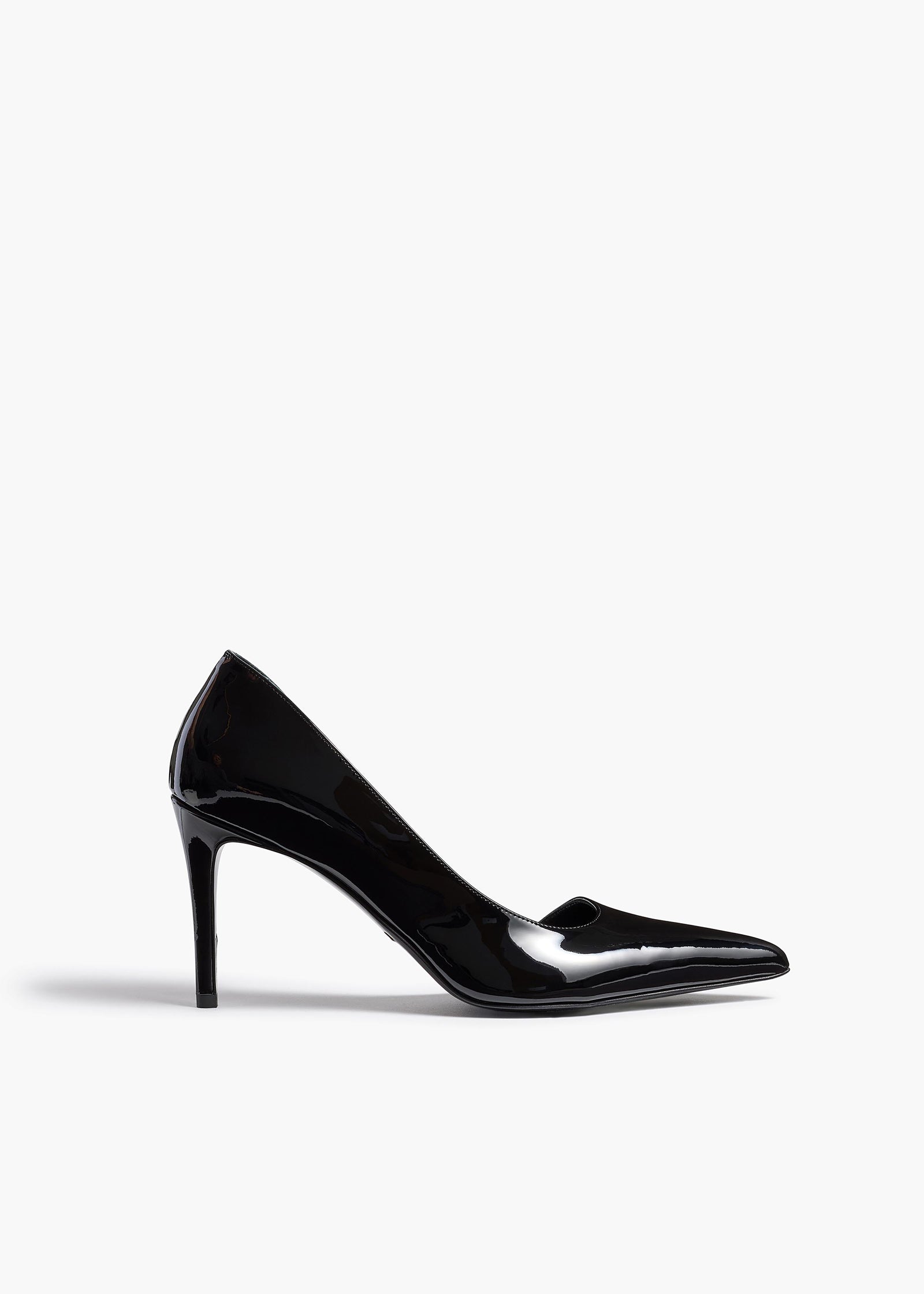 Jett D'Orsay Pump in Black Patent Leather