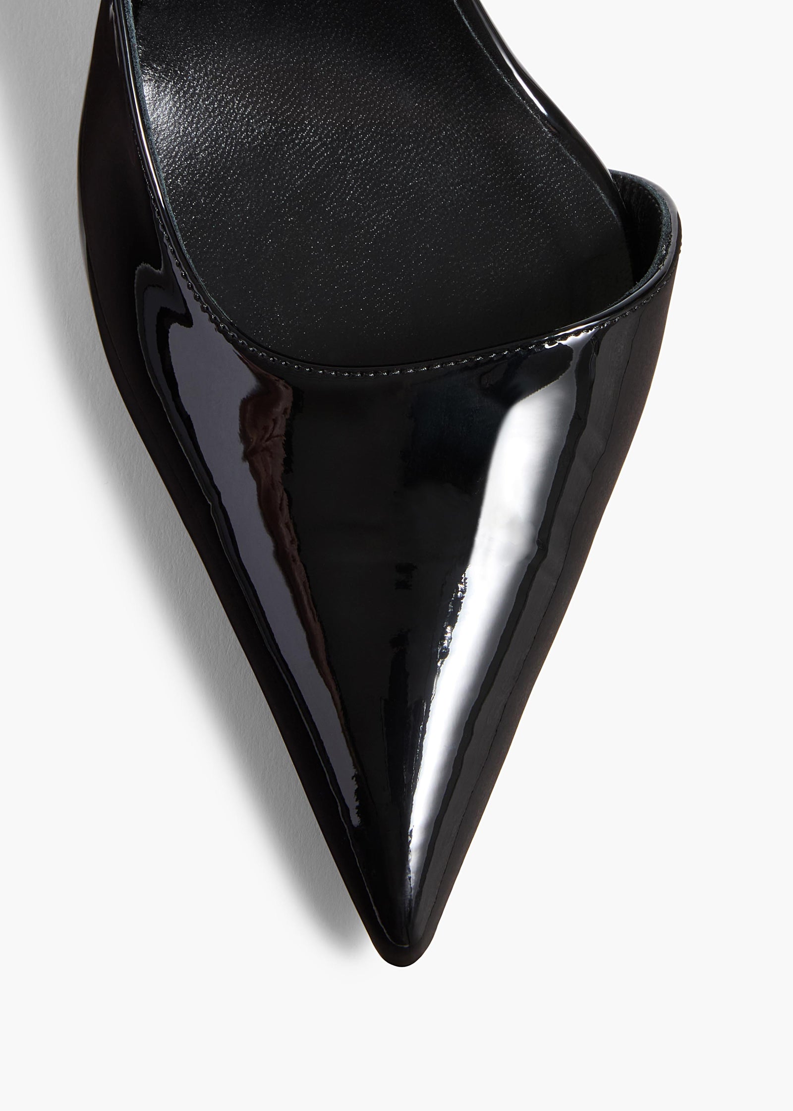 Jett D'Orsay Pump in Black Patent Leather