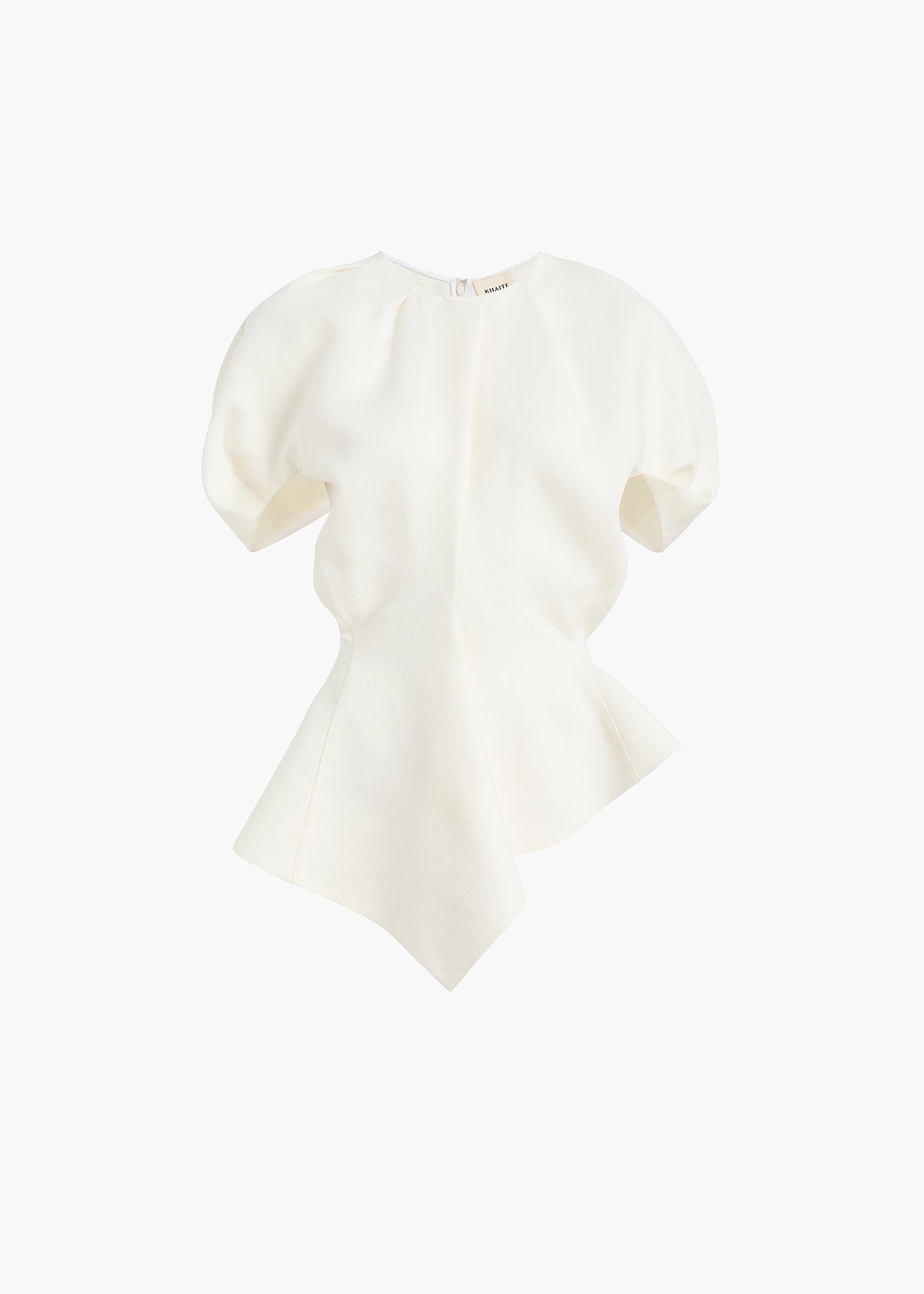 RUMI TOP NATURAL LINEN SILK 2489230 121 GHOST