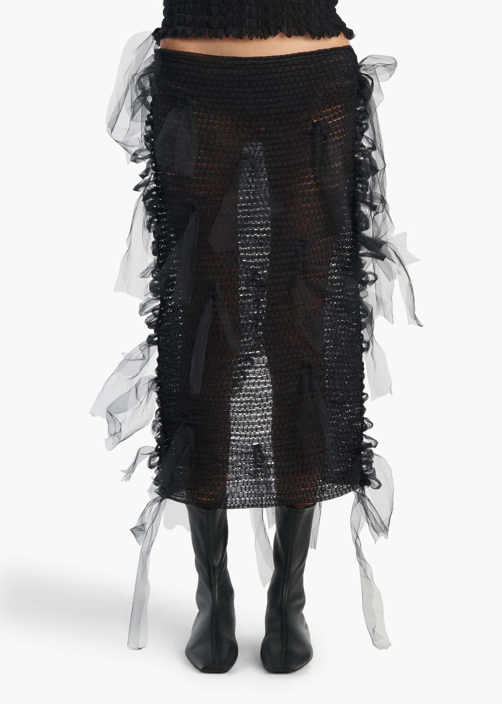 SIGNE SKIRT BLACK 18333465 200 B