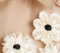 Argo Top in Tea Stain with Floral Embroidery swatch