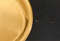 Keefe Belt in Black Leather with Gold swatch