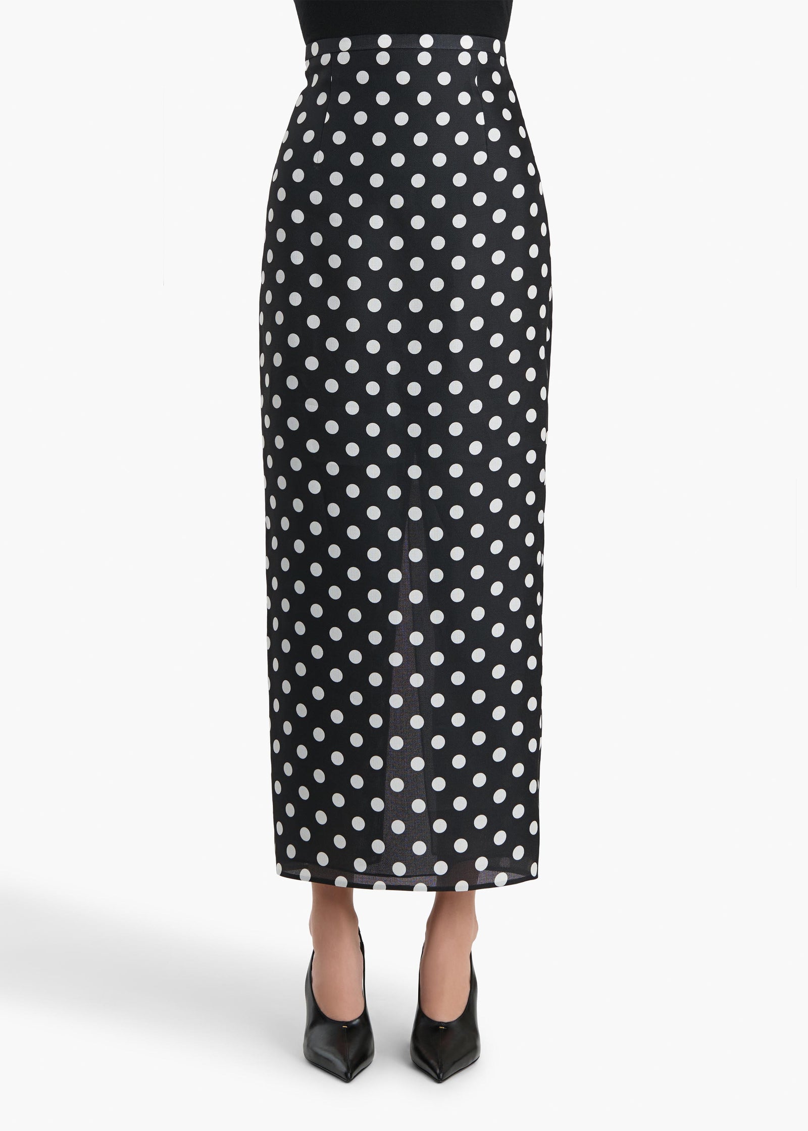 WINTON SKIRT MEDIUM DOT BLACK 41813020 663 B