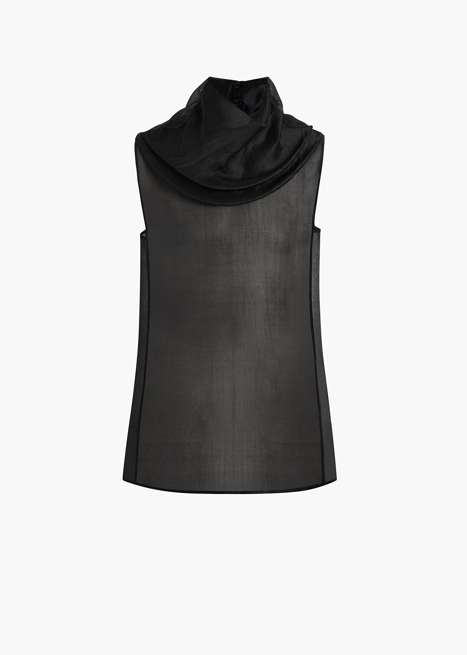 ZELDA TOP BLACK CLOUD SILK 24923031 200 GHOST